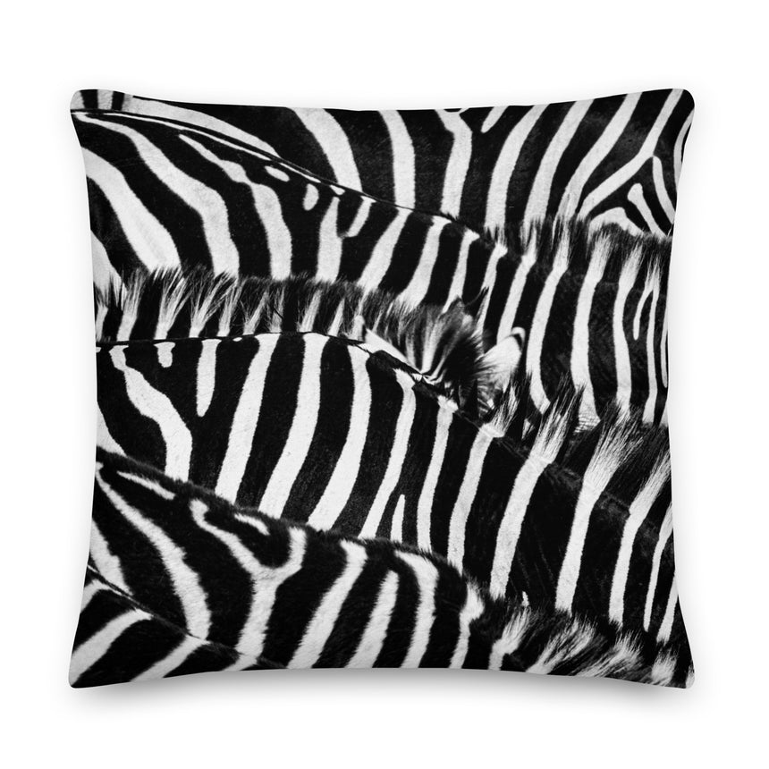 "A Myriad of Stripes" Decorative Pillow – 22"