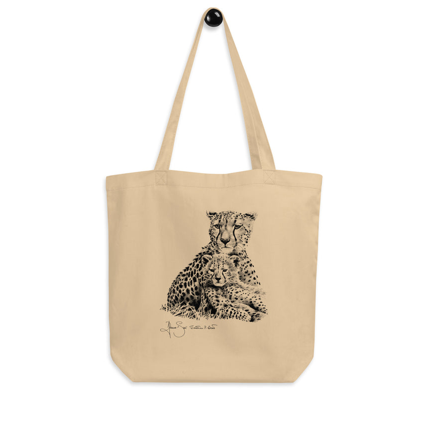 "Cheetah Kin" Eco Tote Bag – Small