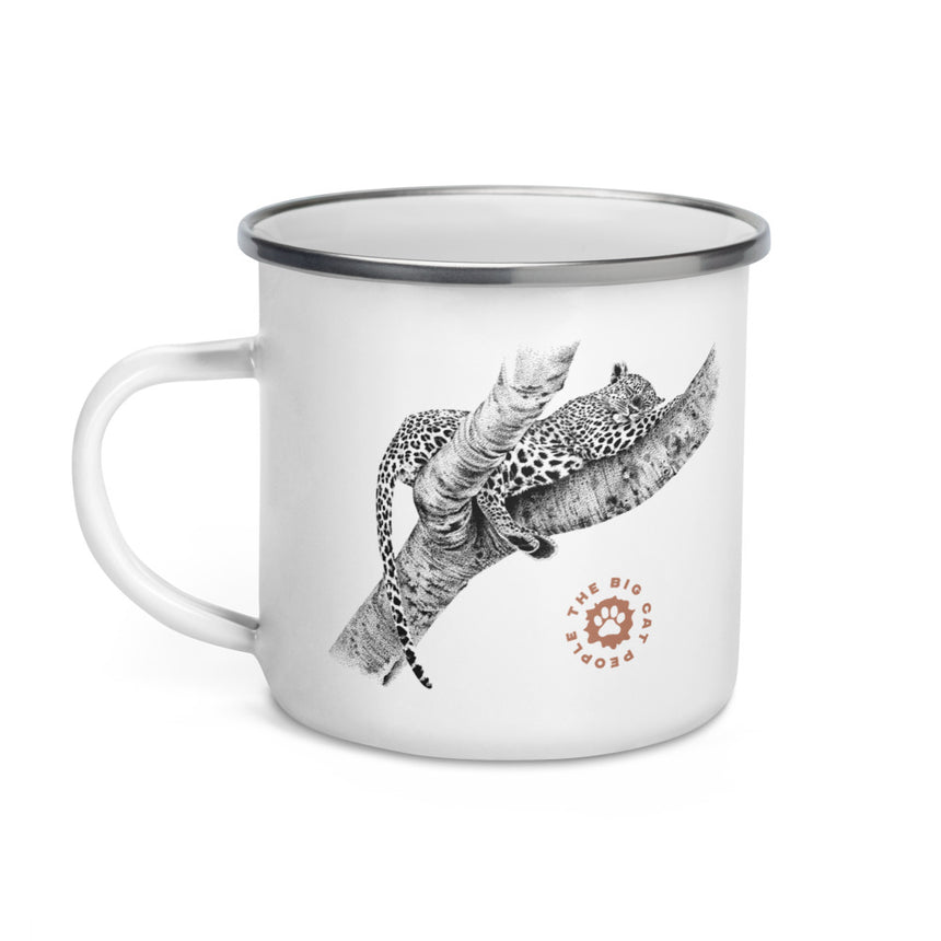 "Coat of Spots" Enamel Mug