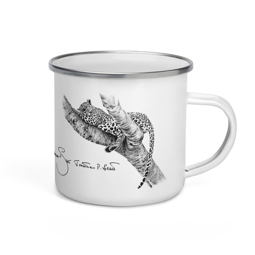 "Coat of Spots" Enamel Mug