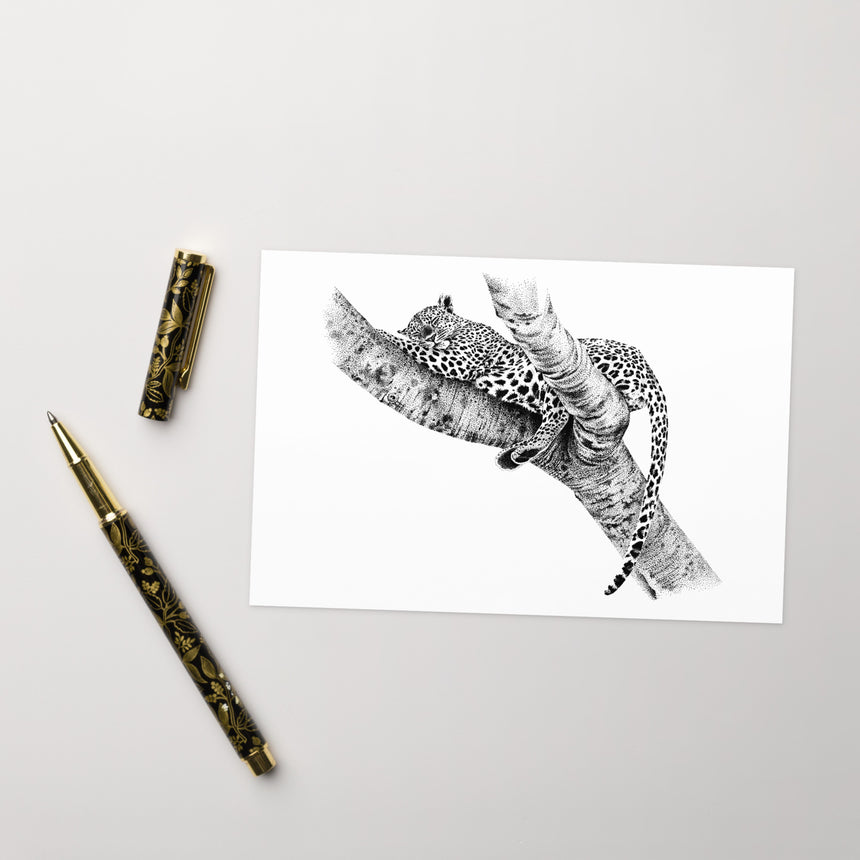 "Coat of Spots" Greeting Card – 4" x 6"