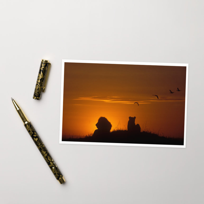 "Savannah Sunrise" Greeting Card – 4" x 6"