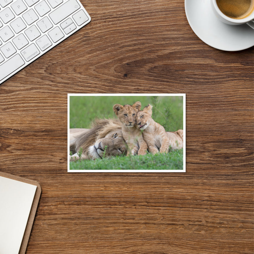 "Brotherhood and Bonding" Greeting Card – 4" x 6"