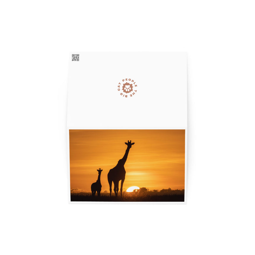 "Masai Mara Sunrise" Greeting Card – 4" x 6"