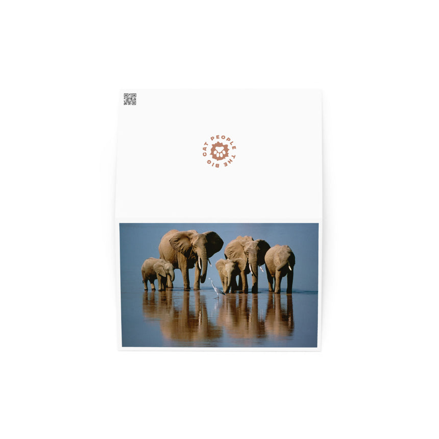 "Elephant Heaven" Greeting Card – 4" x 6"
