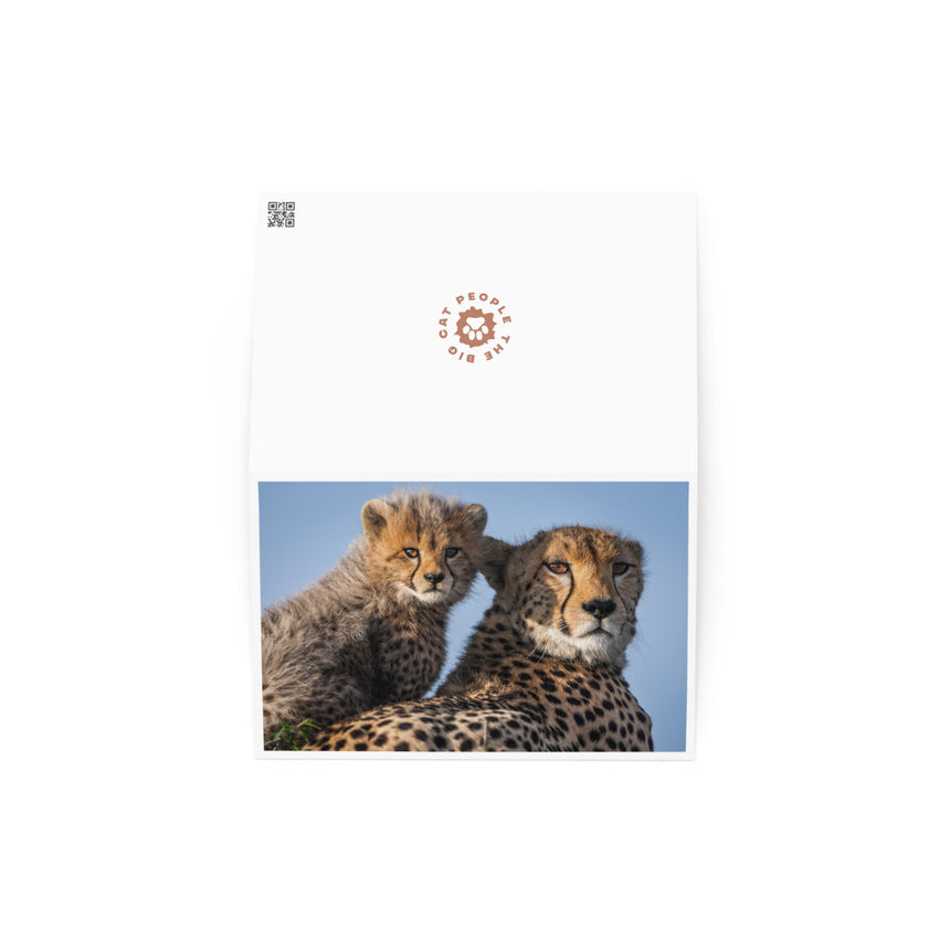"Duma and Shakira" Greeting Card – 4" x 6"