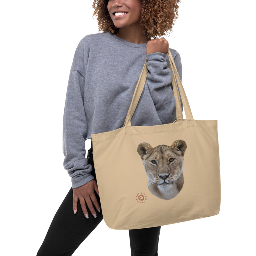 "Kabibi the Lioness" Eco Tote Bag – Large