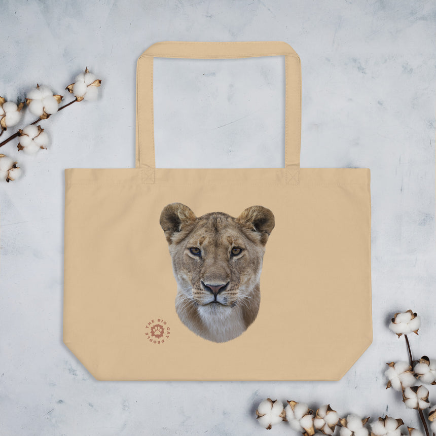 "Kabibi the Lioness" Eco Tote Bag – Large