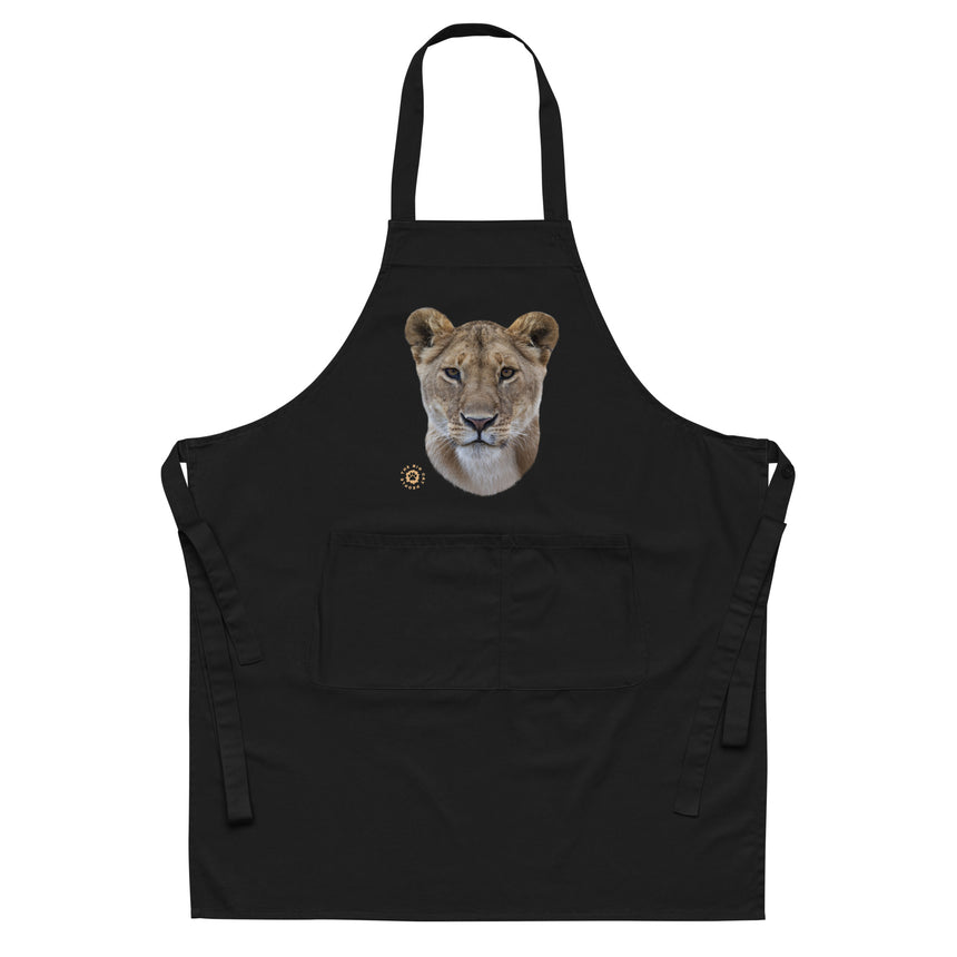 "Kabibi the Lioness" Organic Cotton Apron