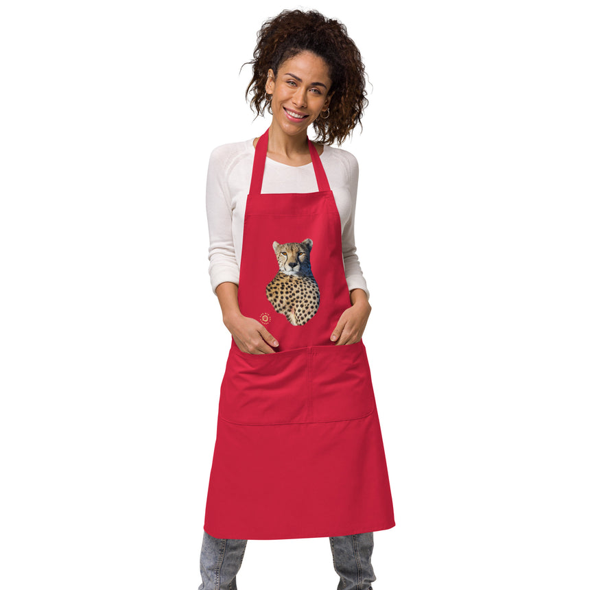 "Spotted Lightning" Organic Cotton Apron