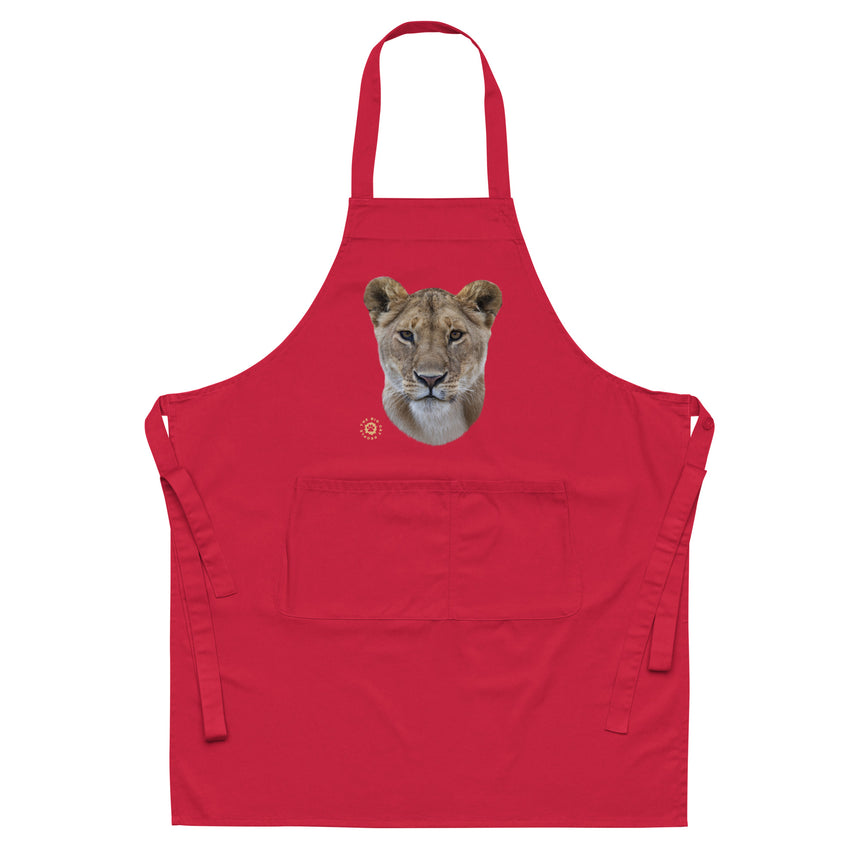 "Kabibi the Lioness" Organic Cotton Apron