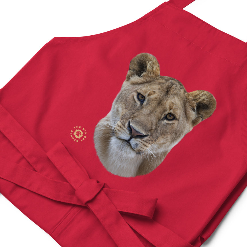 "Kabibi the Lioness" Organic Cotton Apron