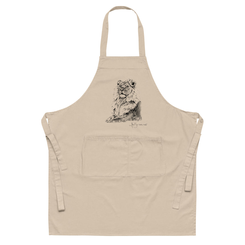 "Strength and Courage" Organic Cotton Apron