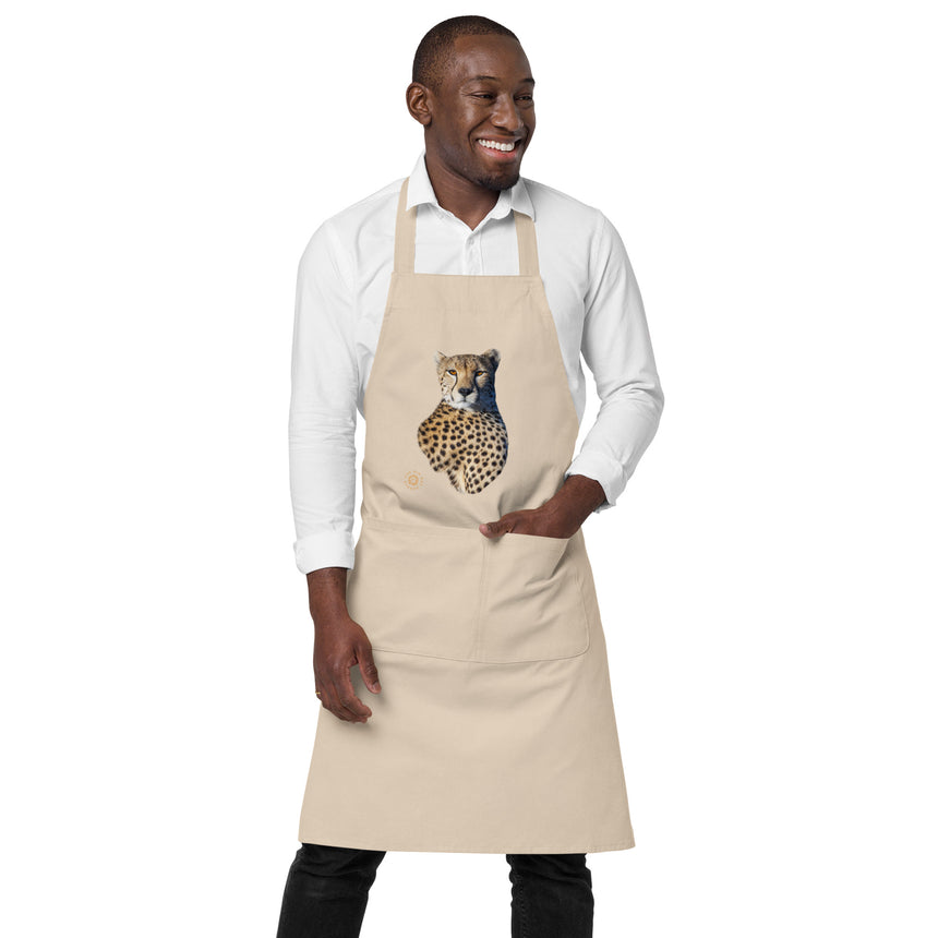 "Spotted Lightning" Organic Cotton Apron