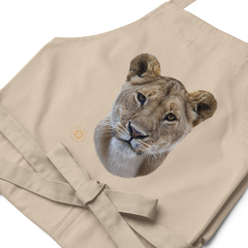 "Kabibi the Lioness" Organic Cotton Apron