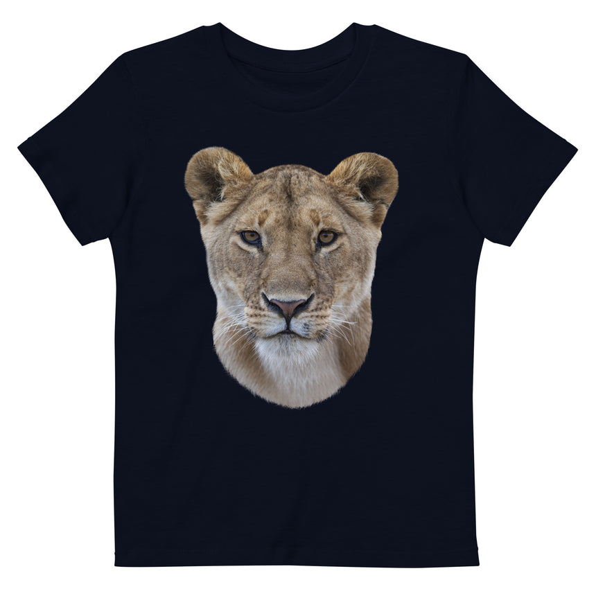 "Kabibi the Lioness" Organic Cotton T-shirt – Kids