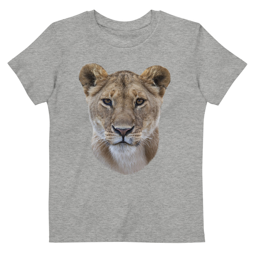 "Kabibi the Lioness" Organic Cotton T-shirt – Kids