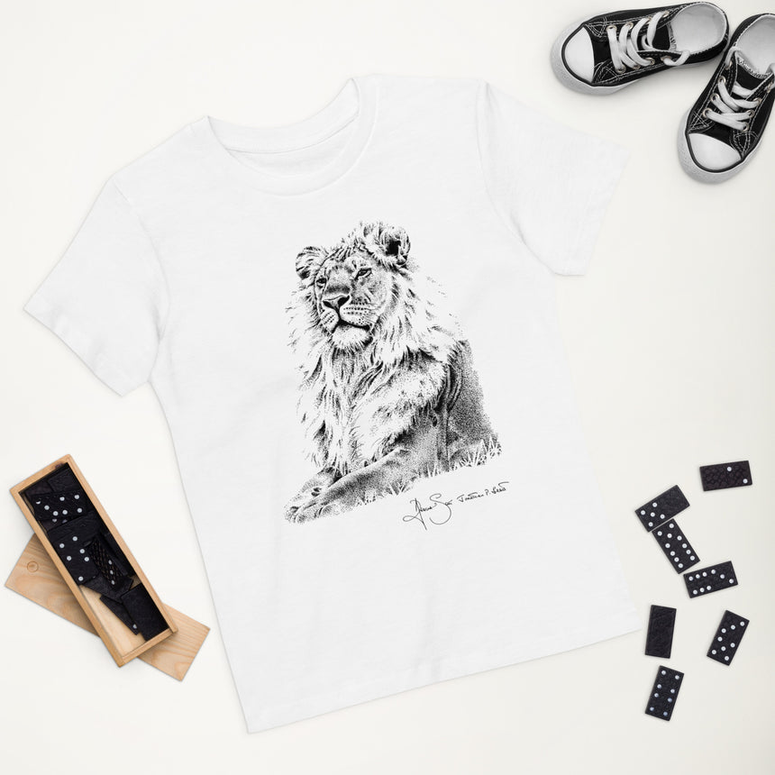 "Strength and Courage" Organic Cotton T-shirt – Kids