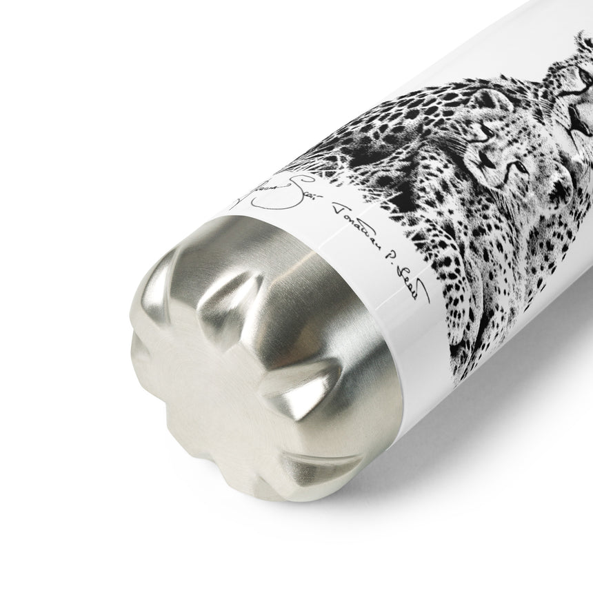 "Cheetah Kin" Stainless Steel Water Bottle