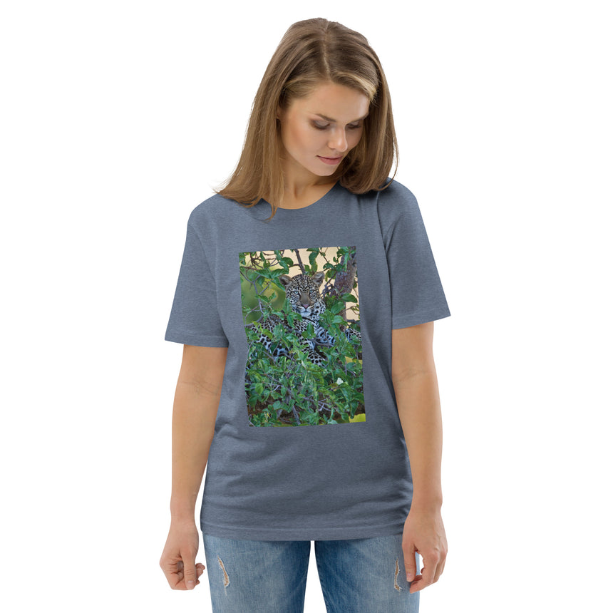 "Chui the Leopard" Organic Cotton T-shirt – Unisex