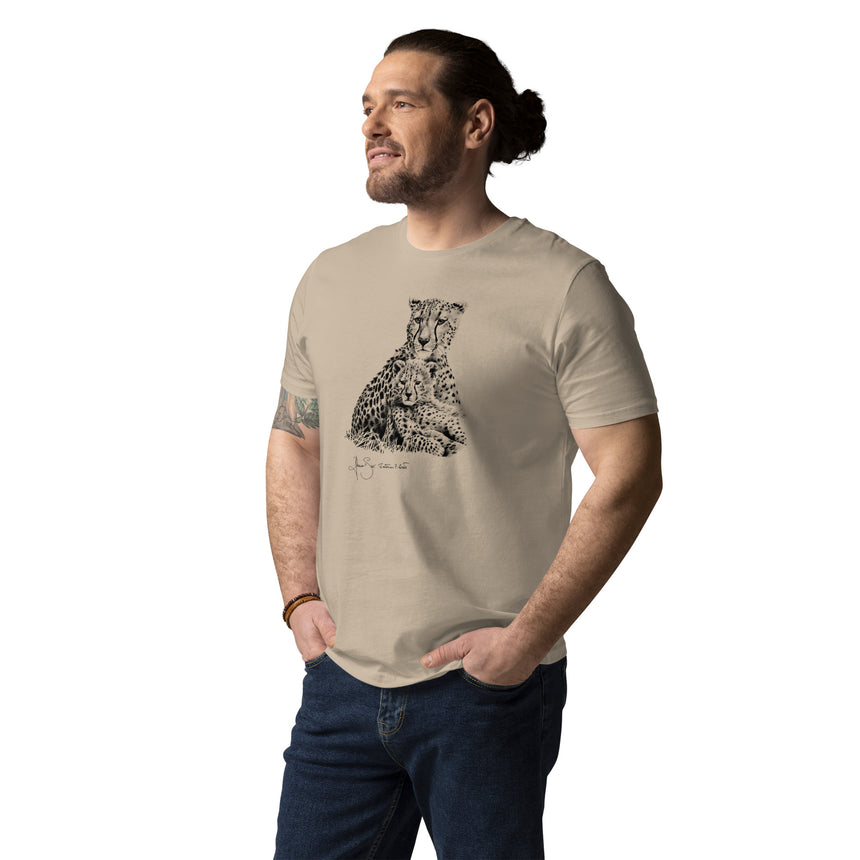 "Cheetah Kin" Organic Cotton T-shirt – Unisex