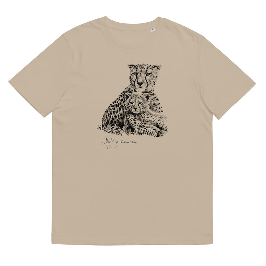 "Cheetah Kin" Organic Cotton T-shirt – Unisex