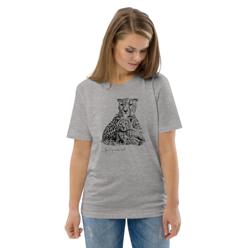 "Cheetah Kin" Organic Cotton T-shirt – Unisex