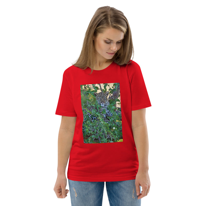 "Chui the Leopard" Organic Cotton T-shirt – Unisex