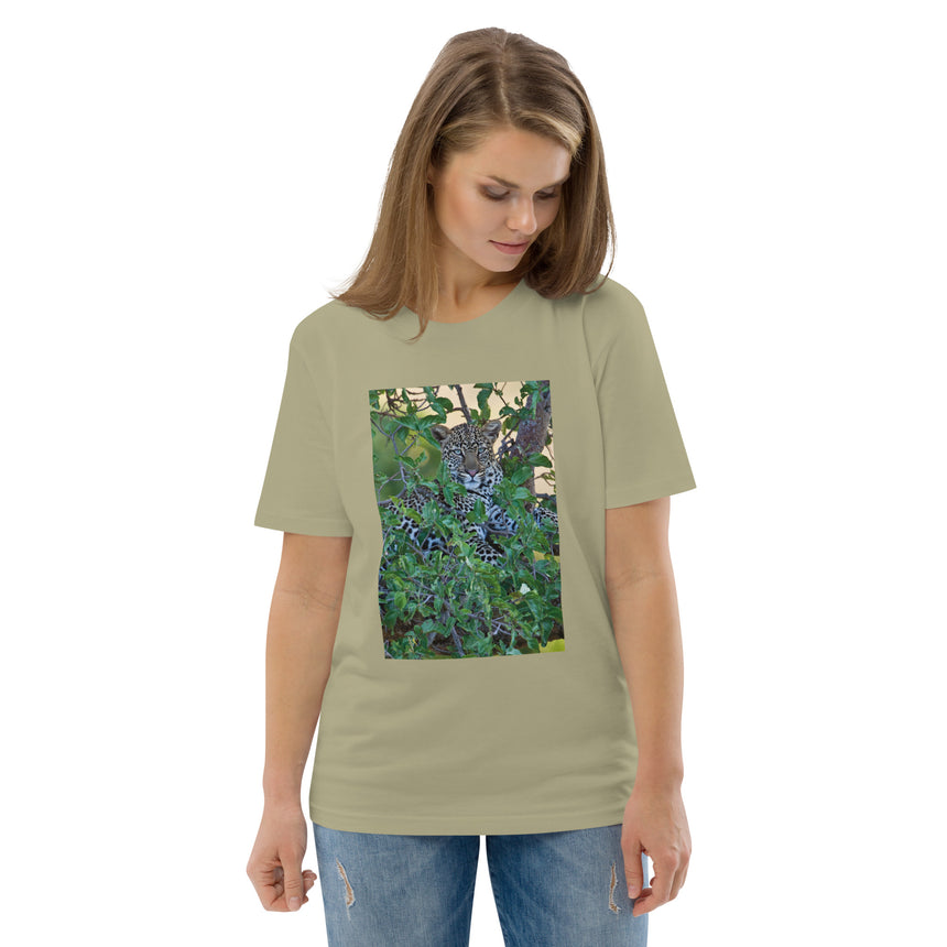 "Chui the Leopard" Organic Cotton T-shirt – Unisex