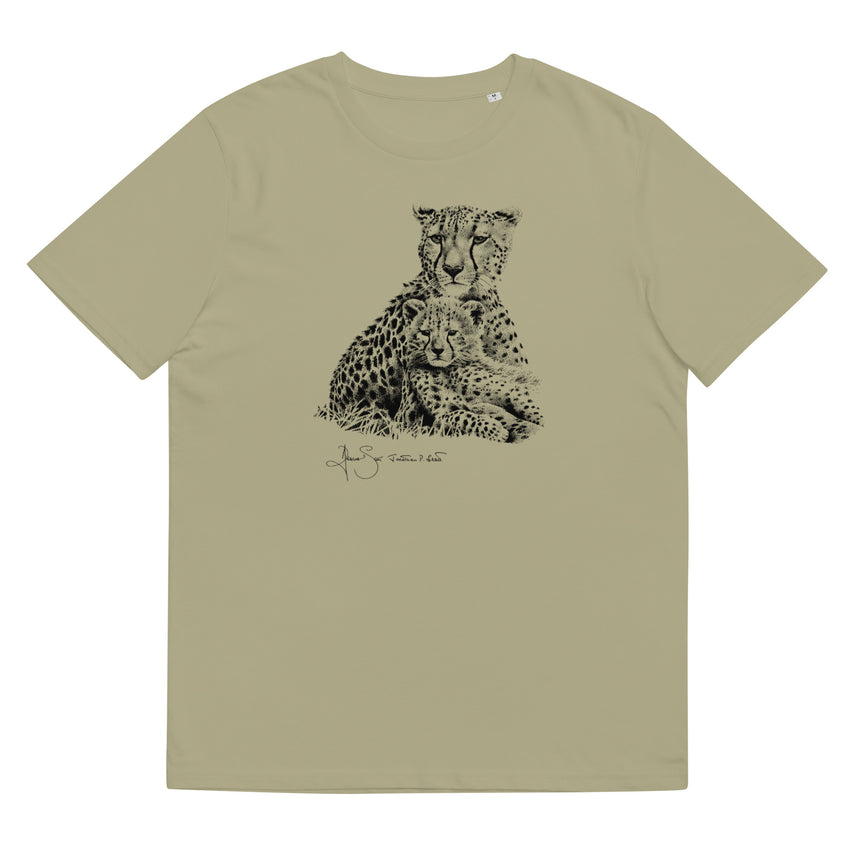 "Cheetah Kin" Organic Cotton T-shirt – Unisex
