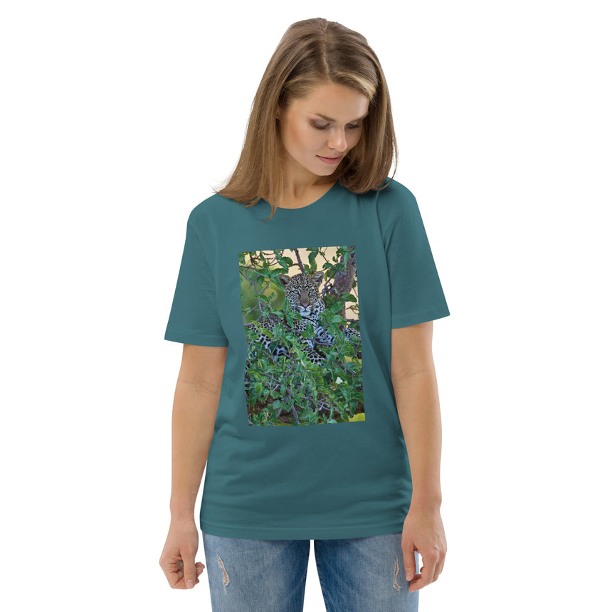"Chui the Leopard" Organic Cotton T-shirt – Unisex