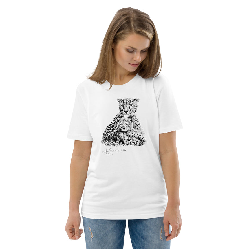 "Cheetah Kin" Organic Cotton T-shirt – Unisex