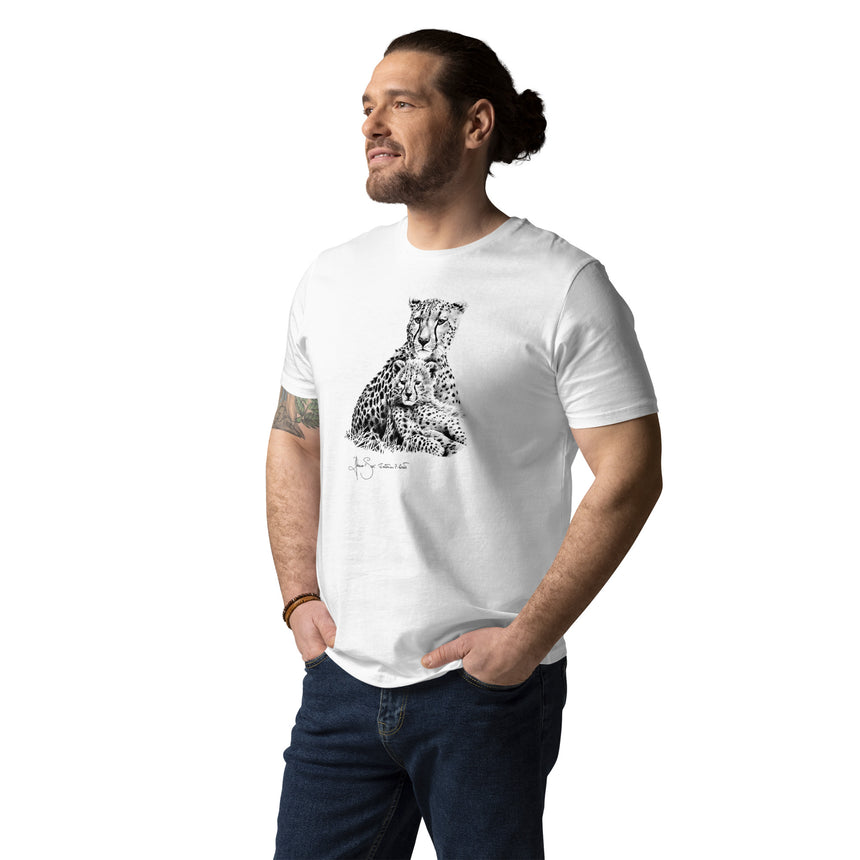 "Cheetah Kin" Organic Cotton T-shirt – Unisex