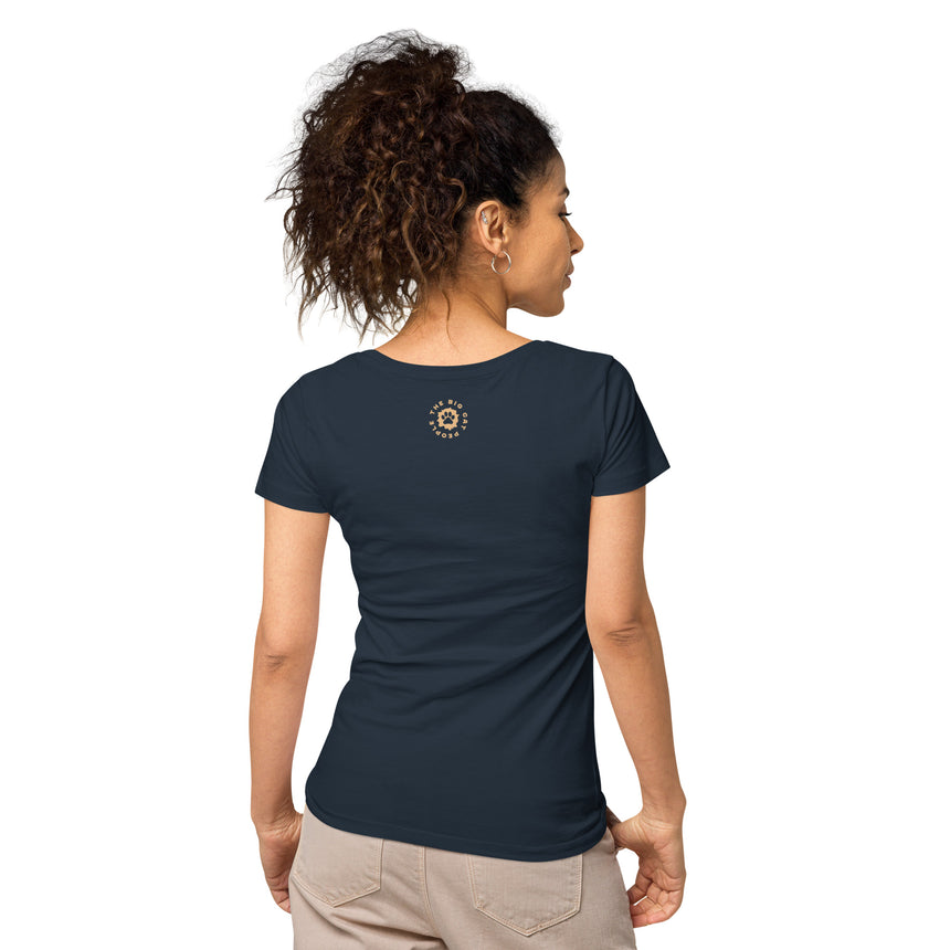 "Spotted Lightning" Organic Cotton T-shirt – Women's
