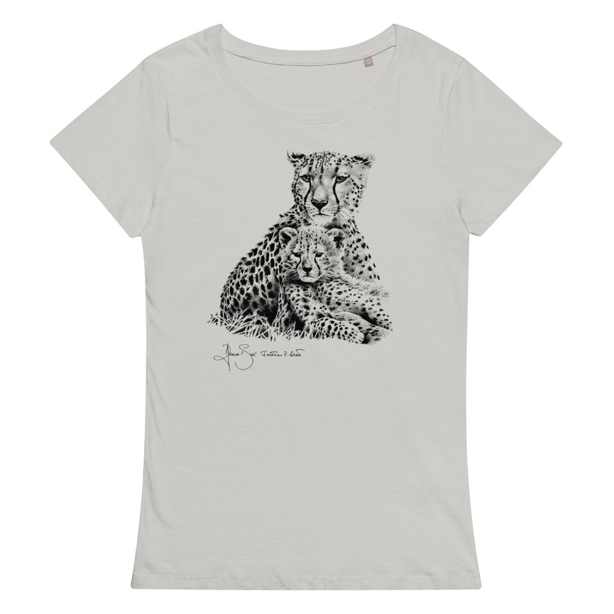 "Cheetah Kin" Organic Cotton T-shirt – Women's