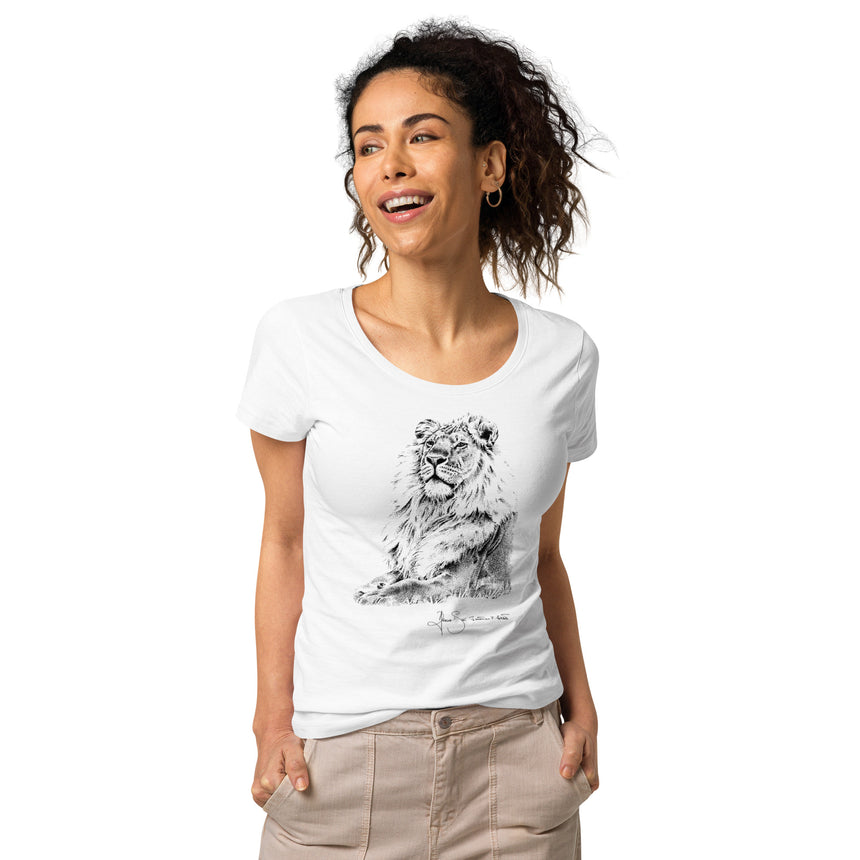 "Strength and Courage" Organic Cotton T-shirt – Women's