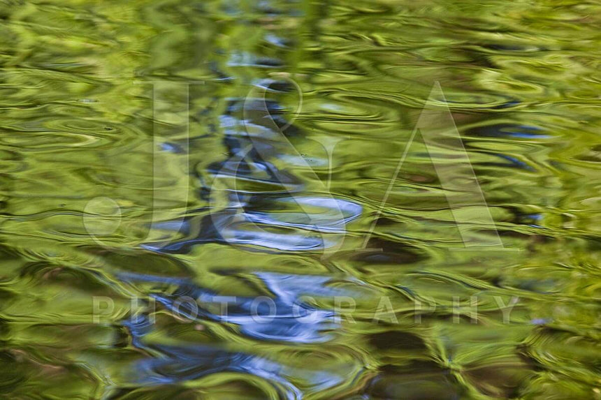 Fine art photographic print by Jonathan and Angela Scott, depicting beautiful reflections in water in Argentina.