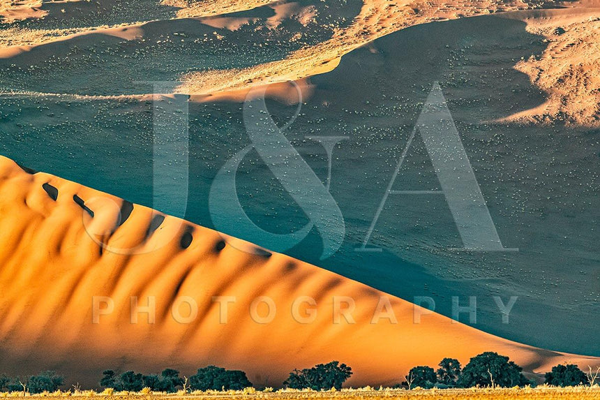 Fine art photographic print by Jonathan and Angela Scott, depicting the massive Sossusvlei Dunes in Namibia.