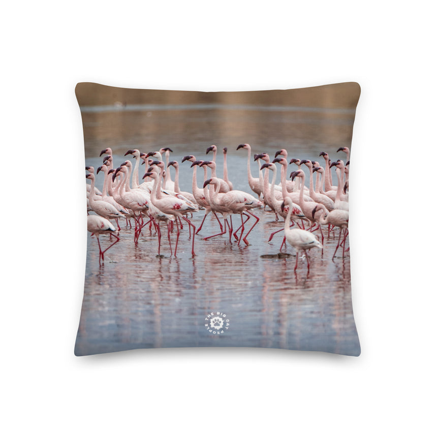 "Pink Splendour" Decorative Pillow – 18"