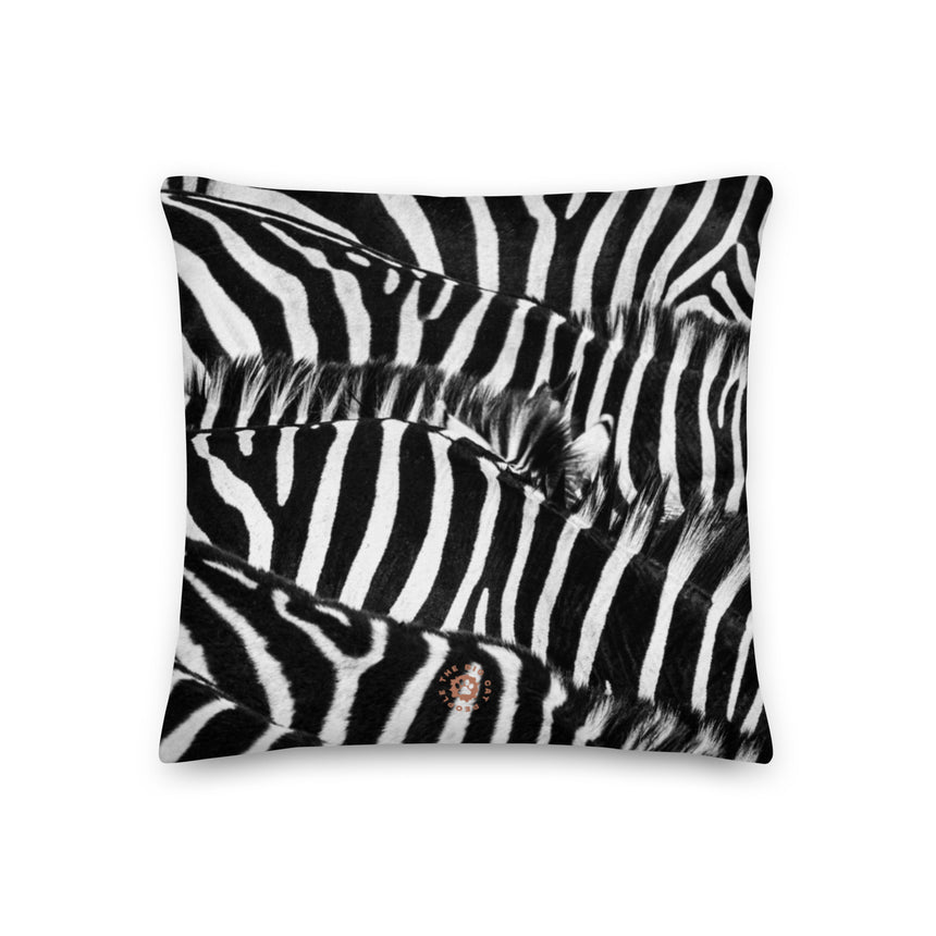 "A Myriad of Stripes" Decorative Pillow – 18"