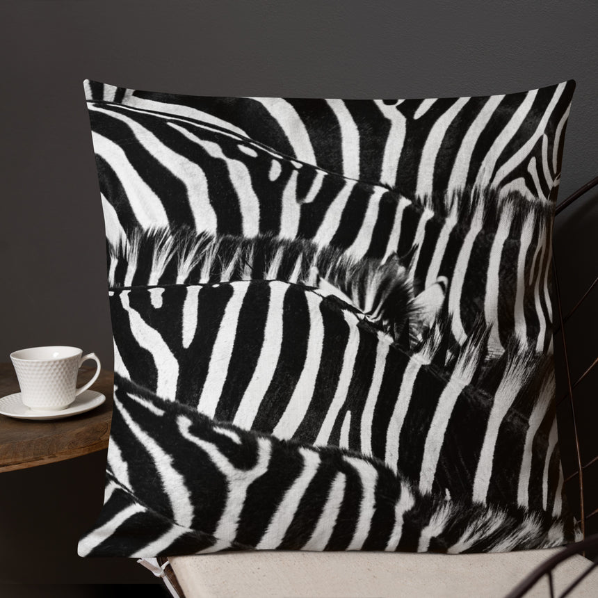 "A Myriad of Stripes" Decorative Pillow – 22"