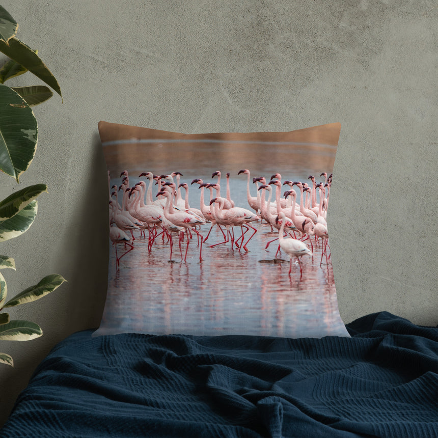 "Pink Splendour" Decorative Pillow – 22"