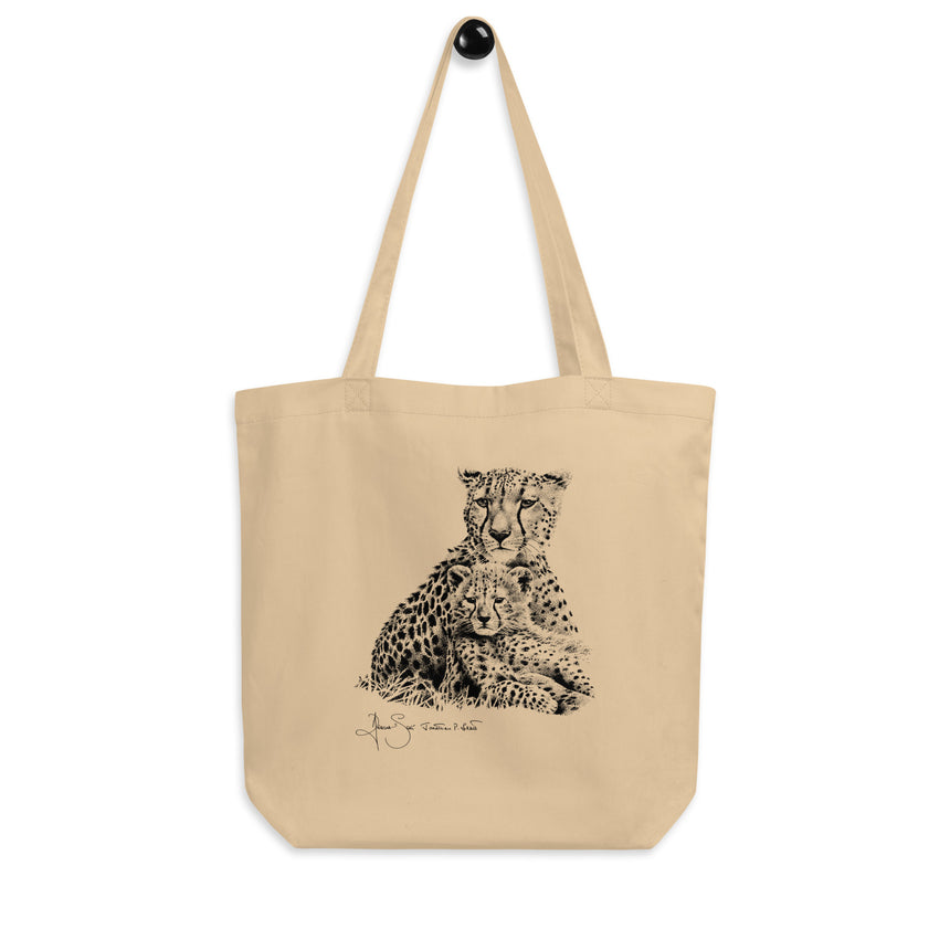 "Cheetah Kin" Eco Tote Bag – Small