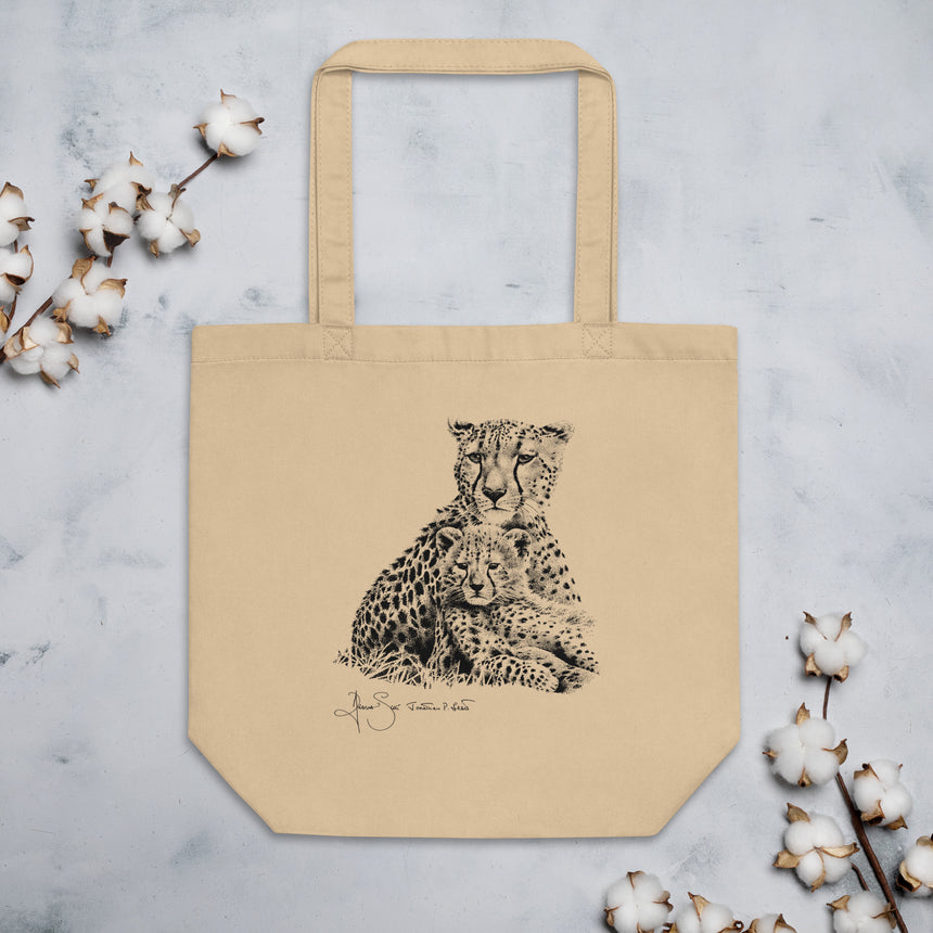 "Cheetah Kin" Eco Tote Bag – Small
