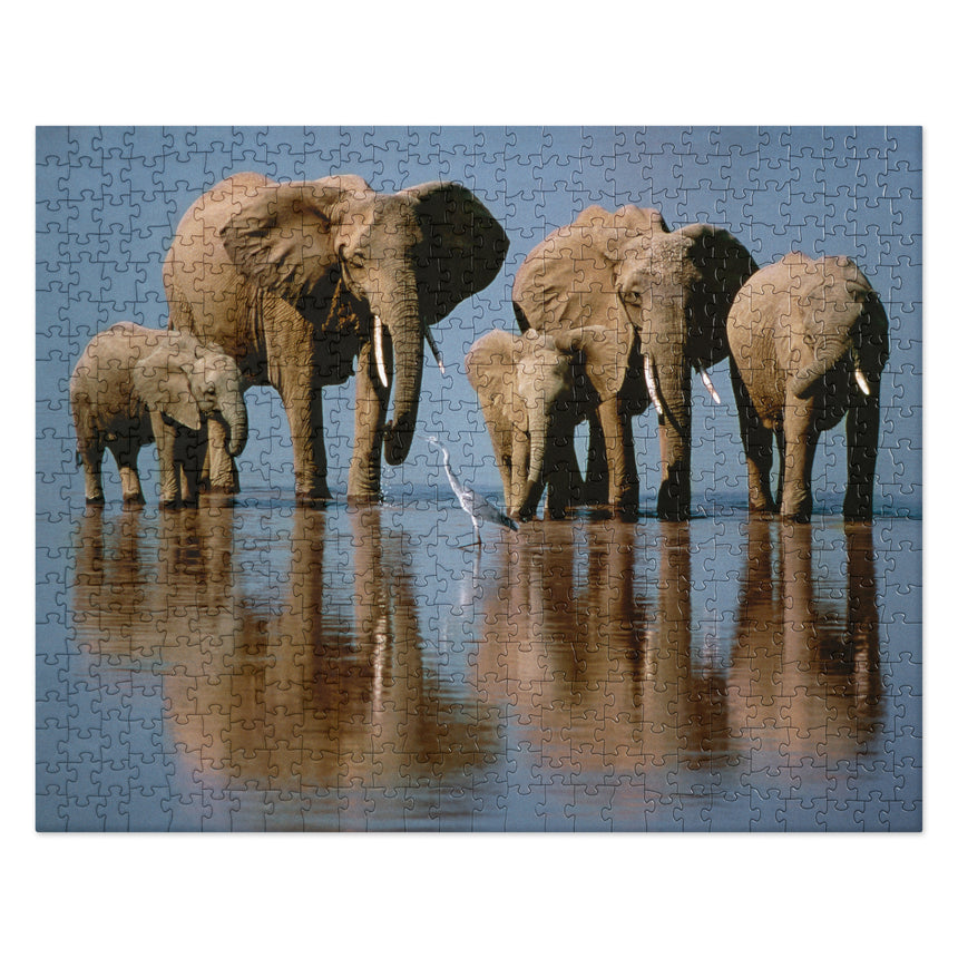 "Elephant Heaven" Jigsaw Puzzle – Large