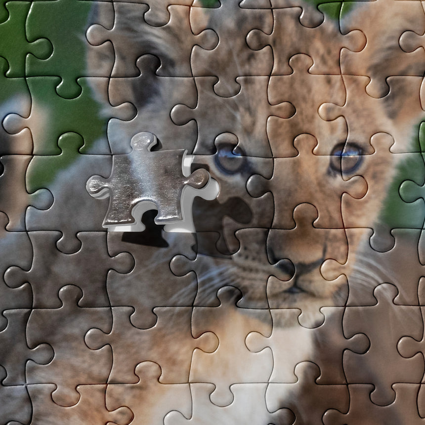 "The Curious Cubs" Jigsaw Puzzle – Small