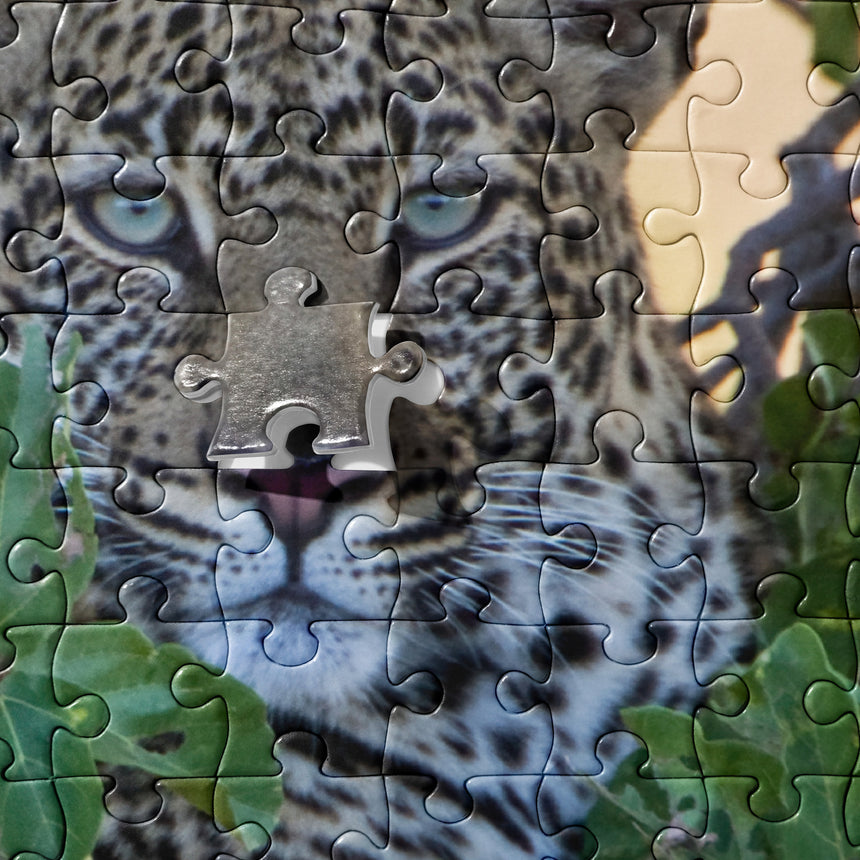 "Chui the Leopard" Jigsaw Puzzle – Large