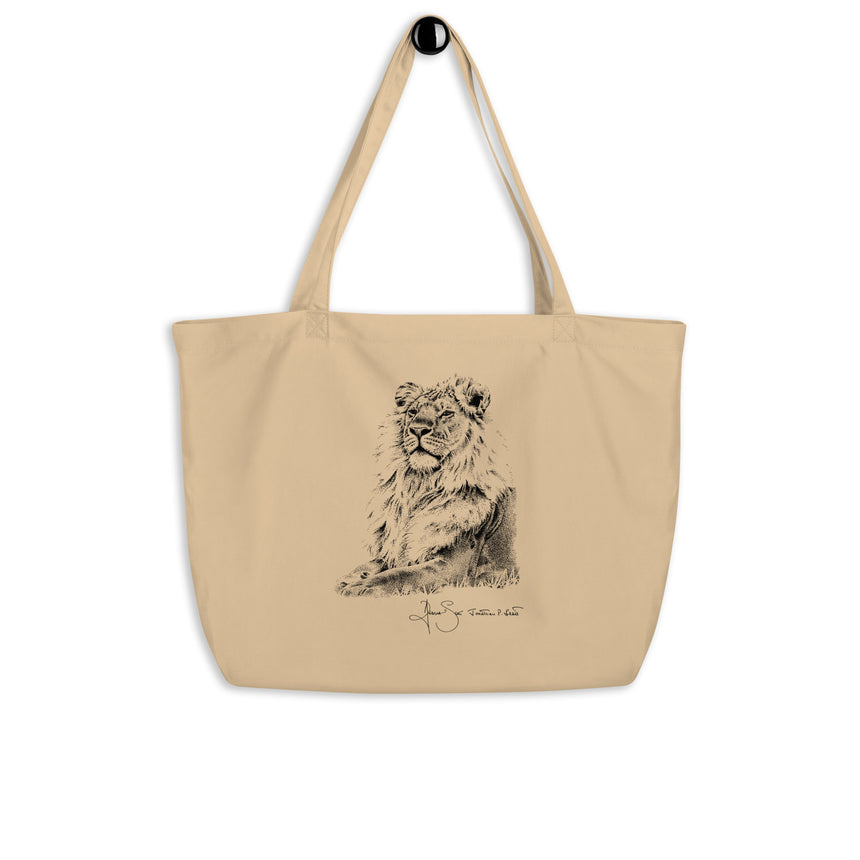 "Strength and Courage" Eco Tote Bag – Large