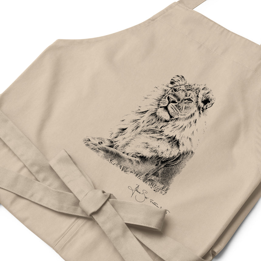 "Strength and Courage" Organic Cotton Apron