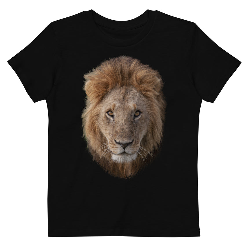 Buy Men's Lion Face Graphic Printed T-shirt at ShopDeWorld.com